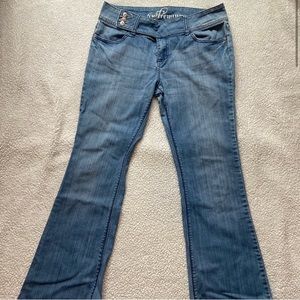 Boot cut flared jeans